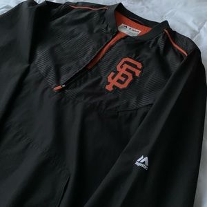 SF Giants Quarter Zip Training Jacket